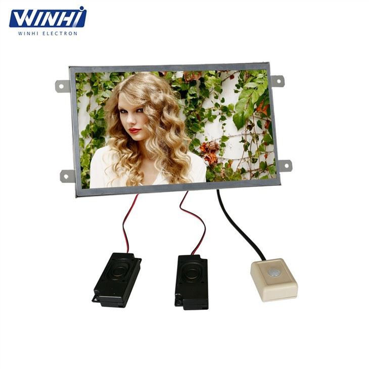 USB Loop Video Play 8 Inch HD LCD Digital Photo Frame Digital Clock