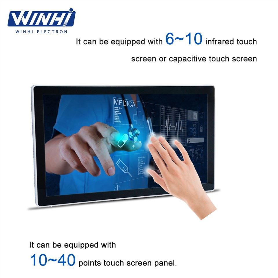 32 Inch Digital Indoor Signage Advertising Display Totem LCD Touch Screen