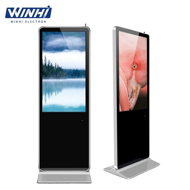 Bank Airport LCD Video Advertising Promontional Signage Kiosk Commercial Screen Digital Display