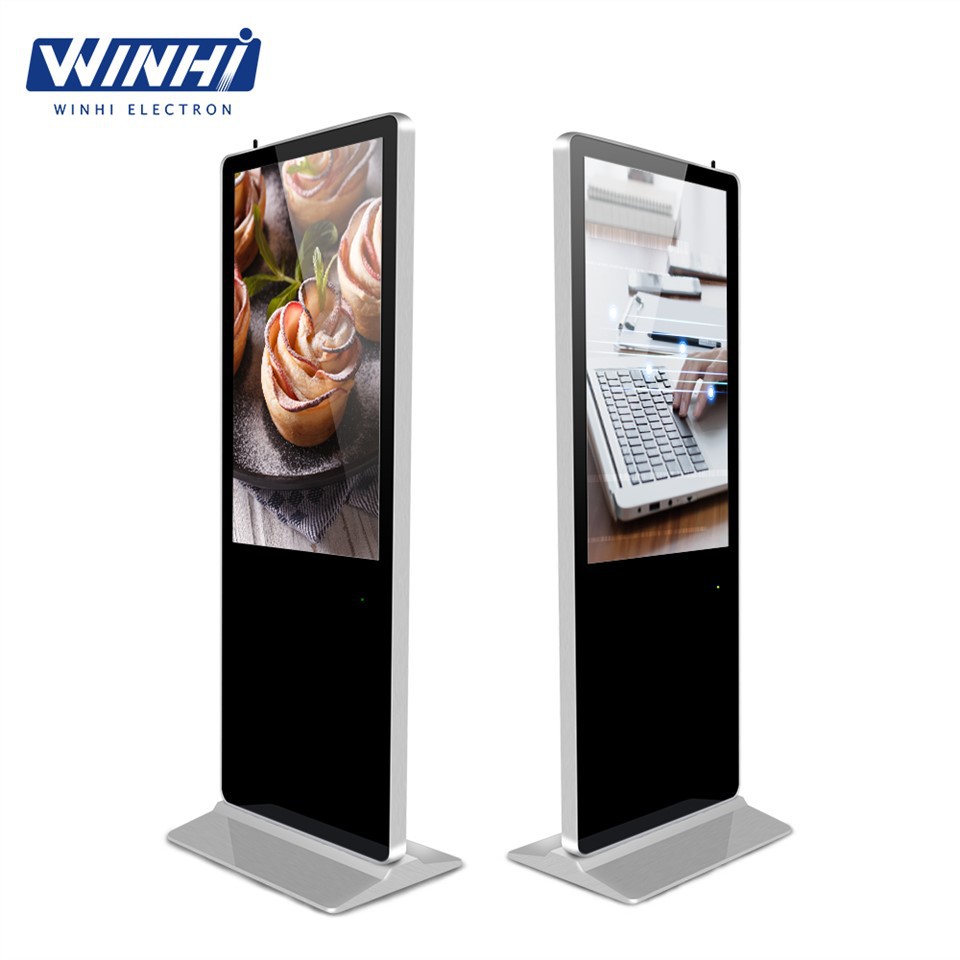 46 Inch Floor Standing LED Smart Kiosk for Hotel