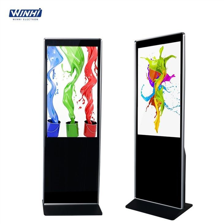43 Inch Indoor Floor Stand Display Android Advertising Digital Media Player Board
