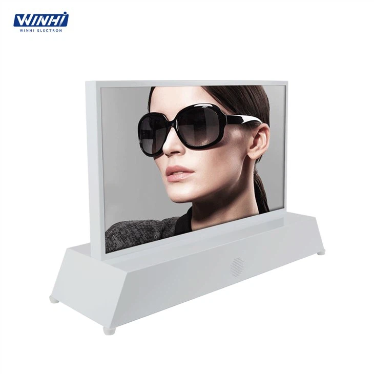 Double Side Transparent LCD Screen 21.5inch Android Digital Signage