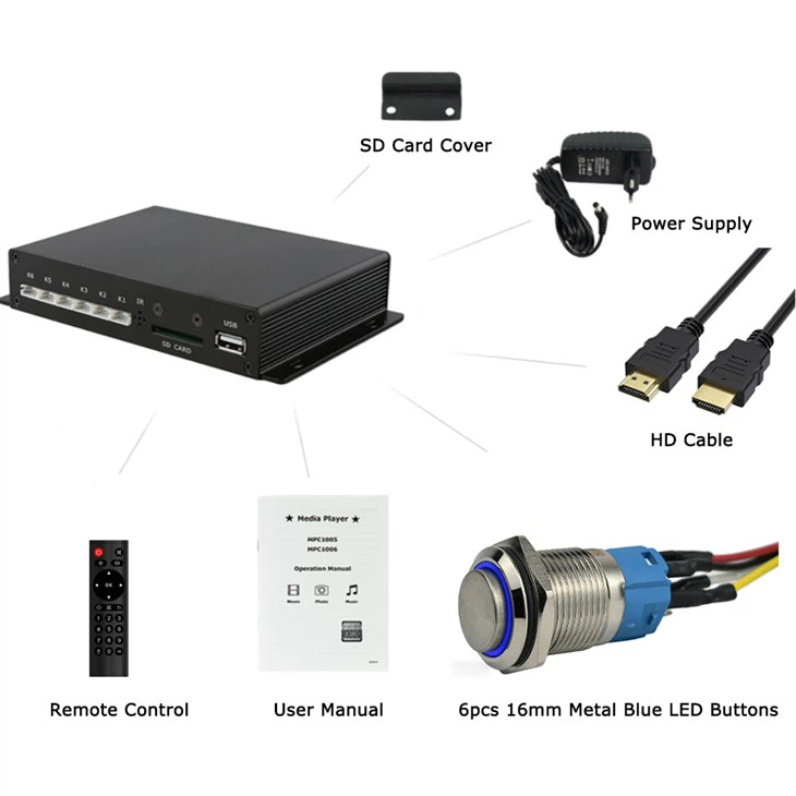4K Media Player Box