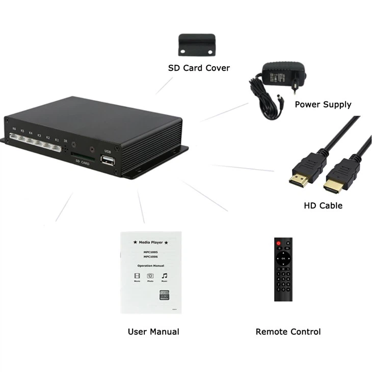 4K Media Player Box
