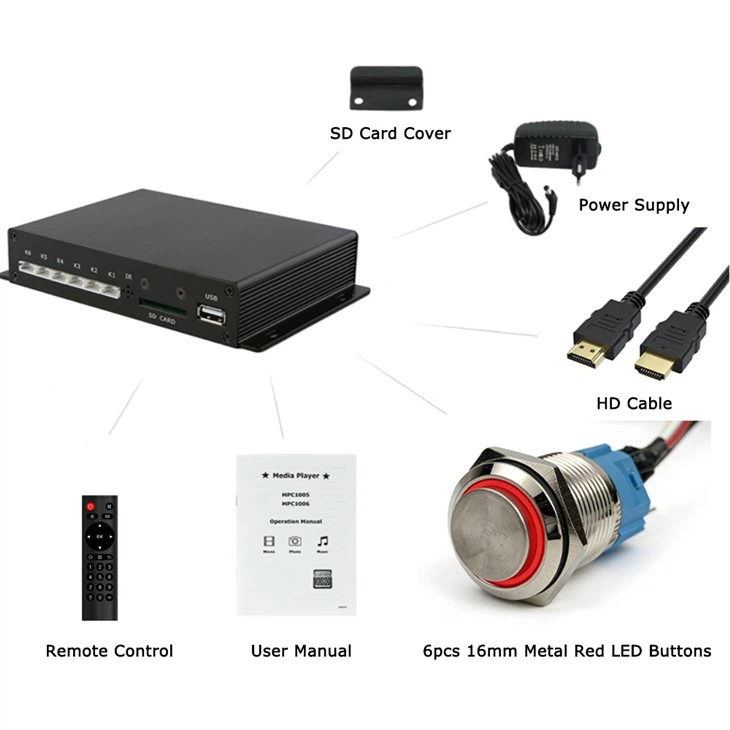 4K Media Player Box