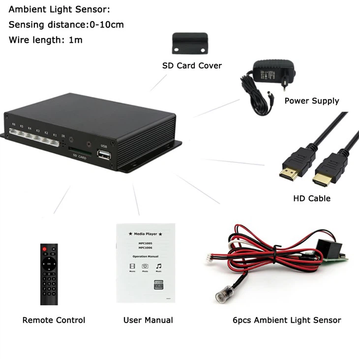 4K Media Player Box