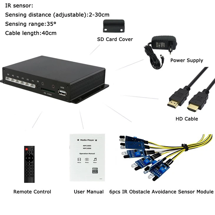 4K Media Player Box