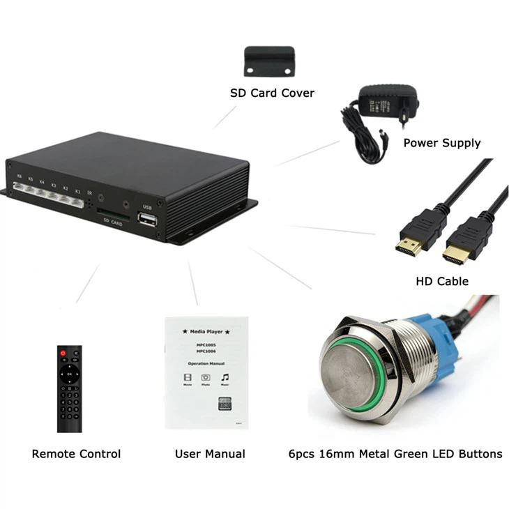 4K Media Player Box