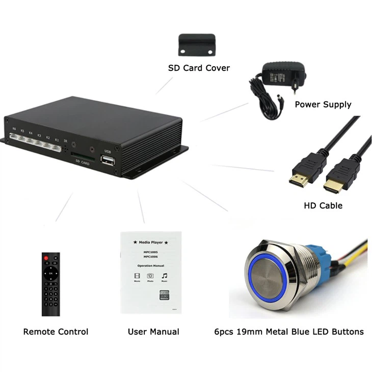 4K Media Player Box