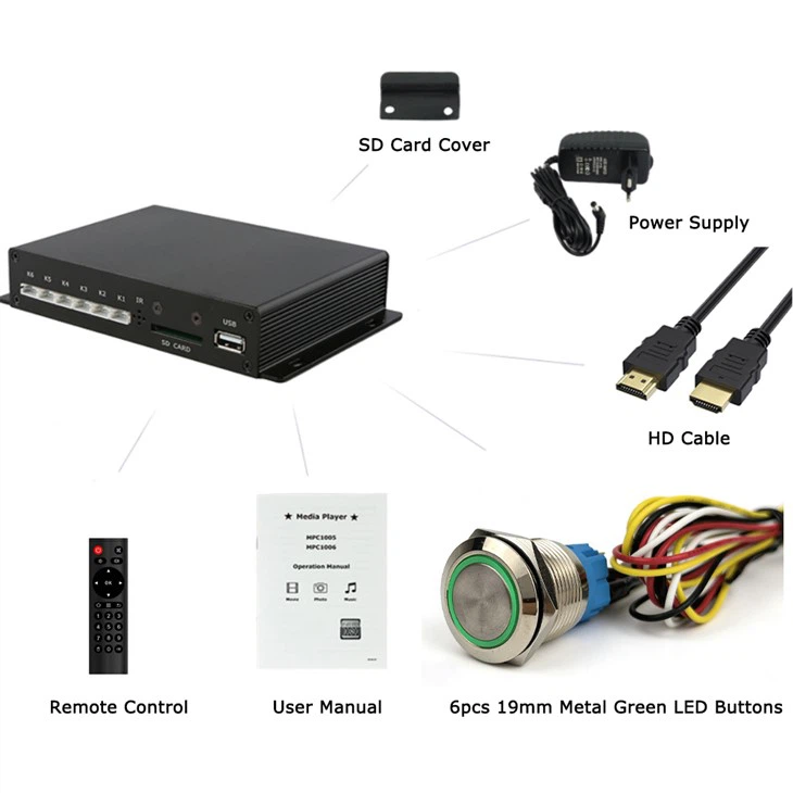 4K Media Player Box