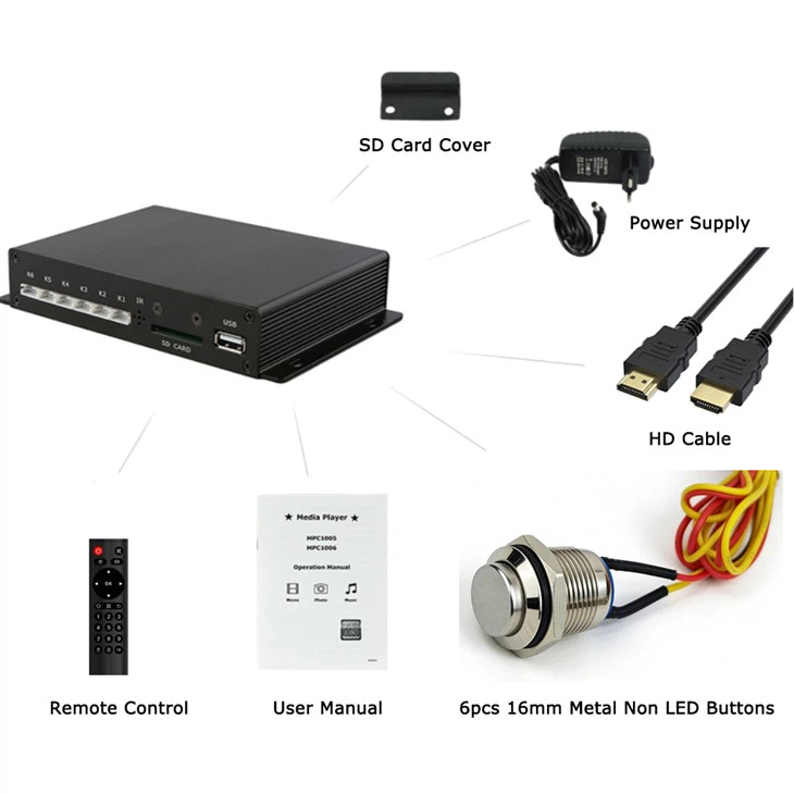 4K Media Player Box