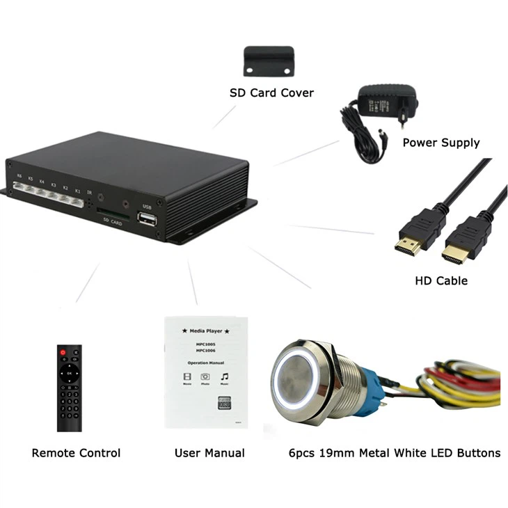 4K Media Player Box
