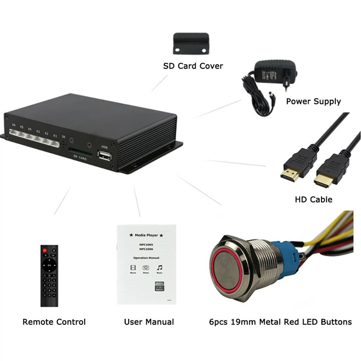 4K Media Player Box