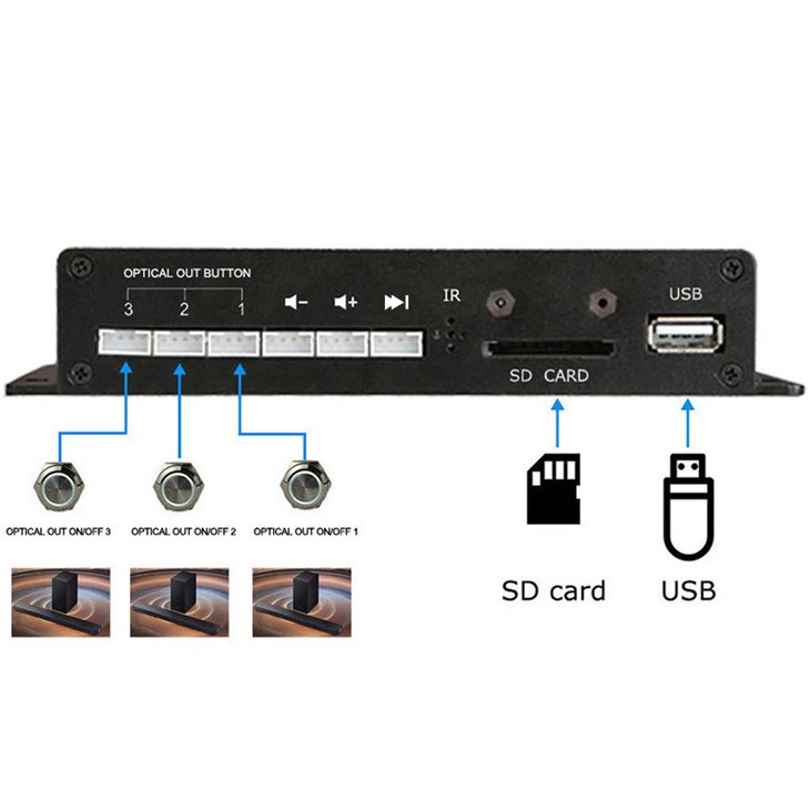 TOSLINK Audio Demo Player