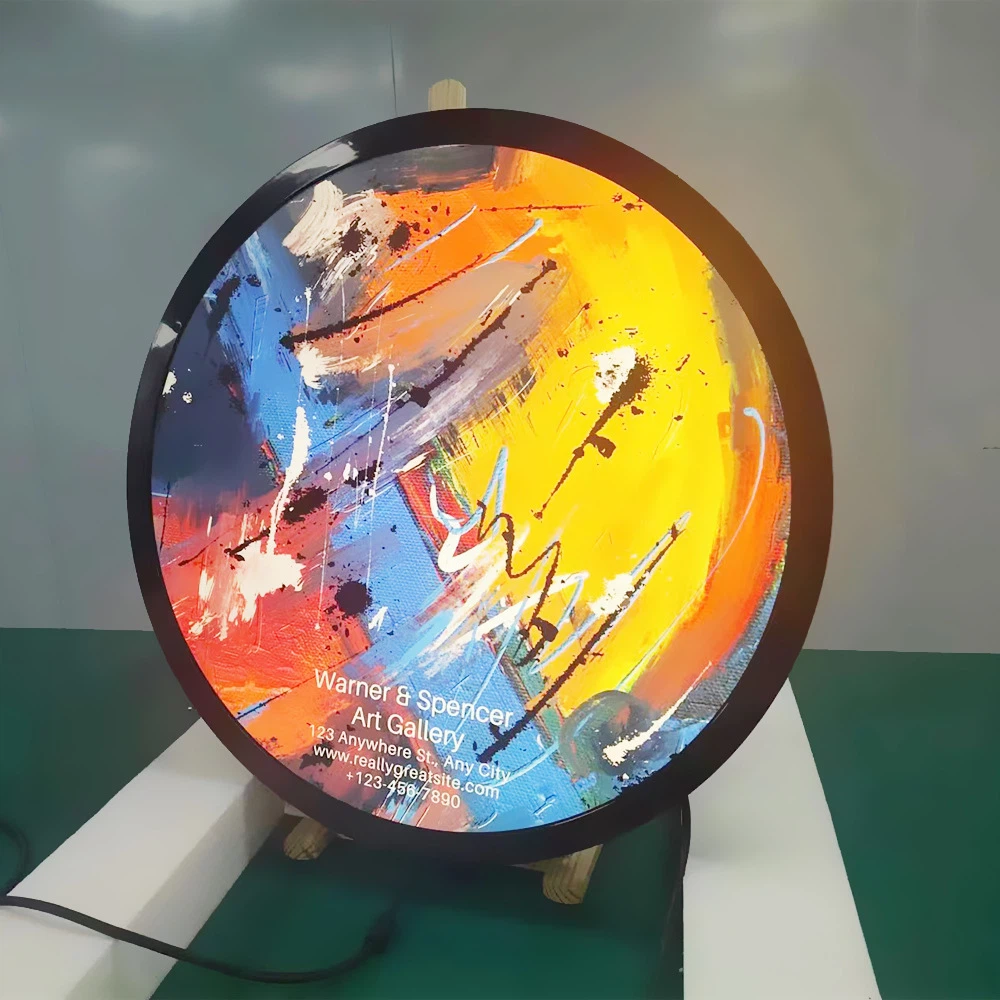 Round Digital Screen Round Digital Screen