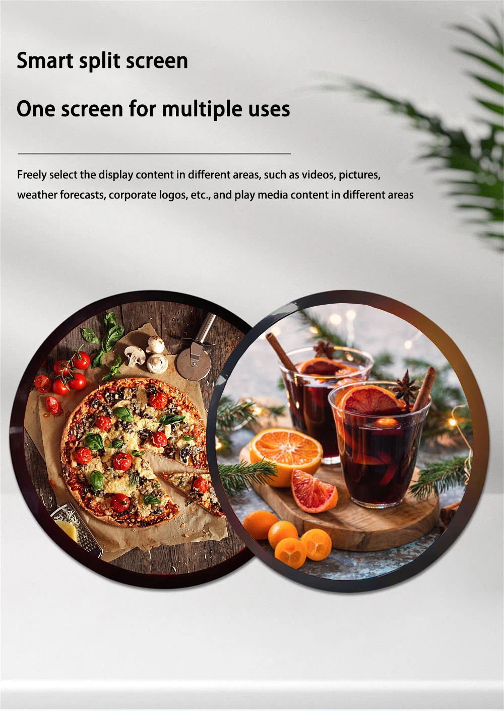 Round Digital Screen Round Digital Screen