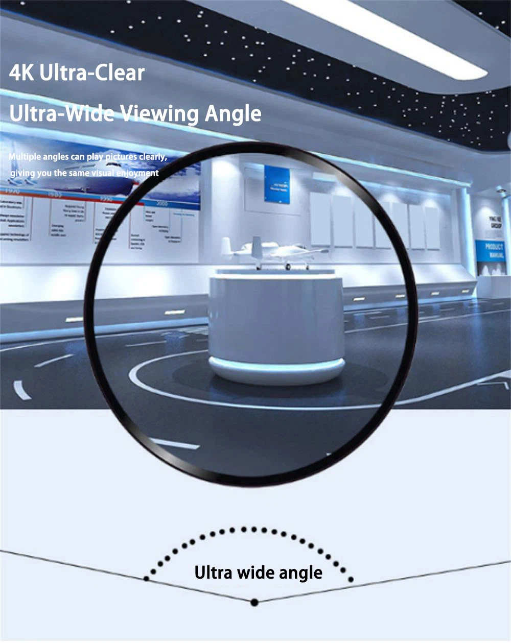 Round Digital Screen Round Digital Screen